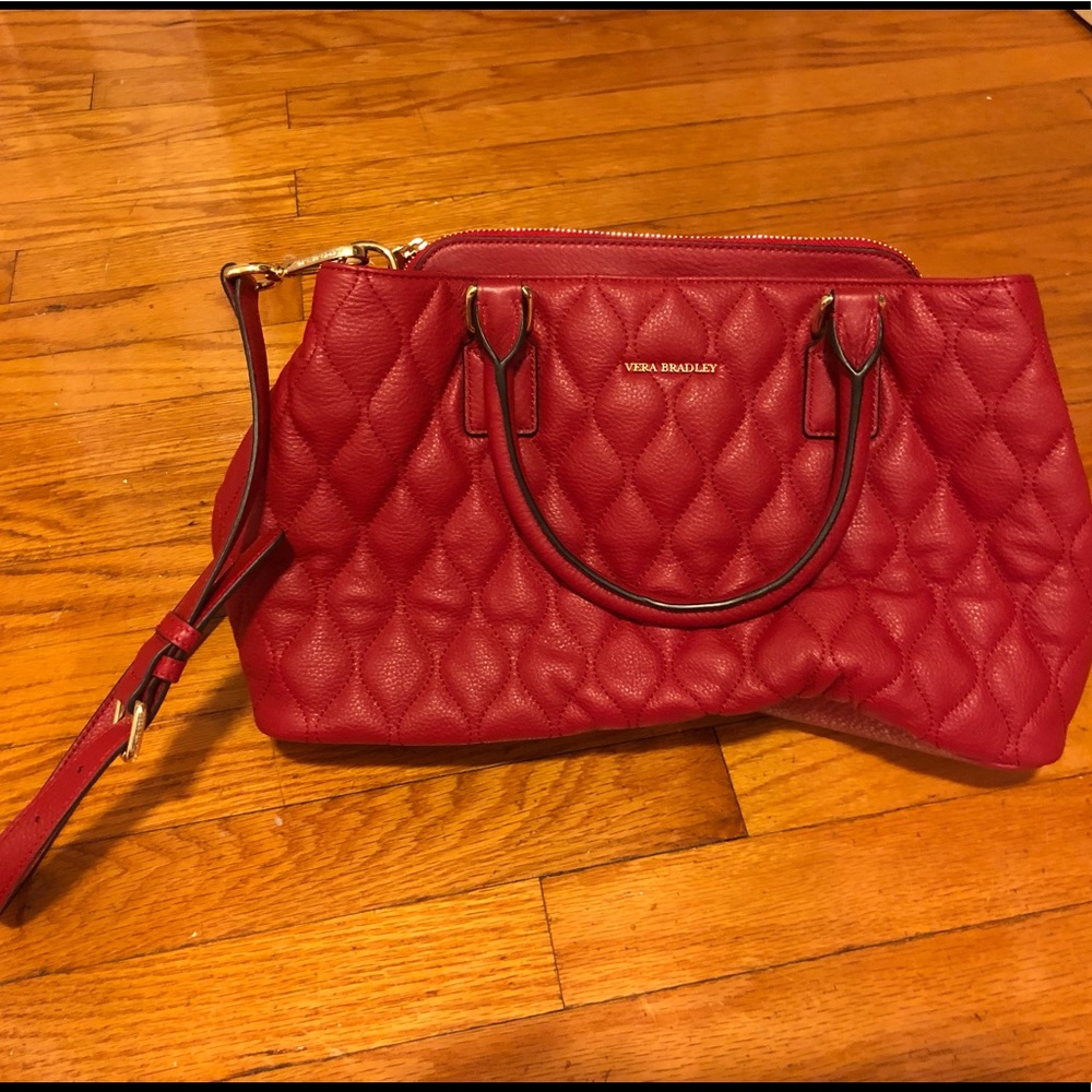 Vera Bradley Leather Tote